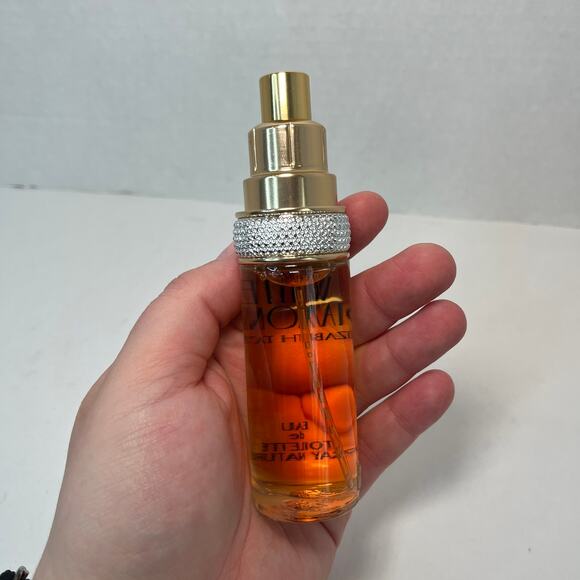 White Diamonds Elizabeth Taylor Eau de Toilette Spray & Luxury Bath Bubbles 1 oz - Picture 3 of 7